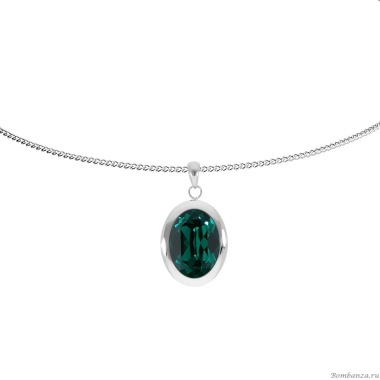 Колье Qudo, TIVOLA big S emerald, 404548.1 G/S Колье Qudo, TIVOLA big S emerald, 404548.1 G/S